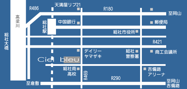パティスリー　シエルブルー　マップ
